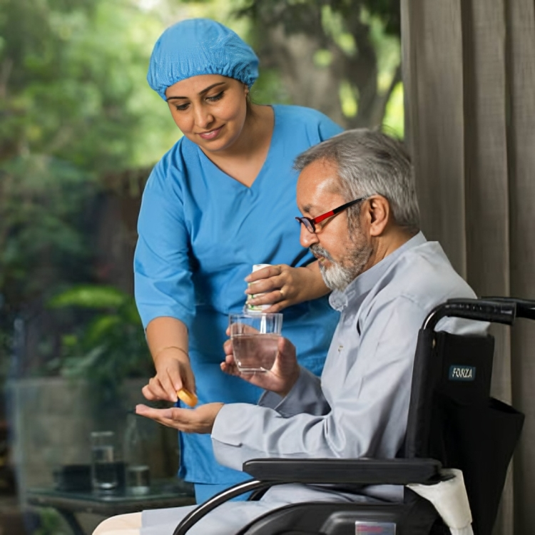 Families trusting RKS Homecare for professional home nursing and elder care in Pondicherry and Chennai